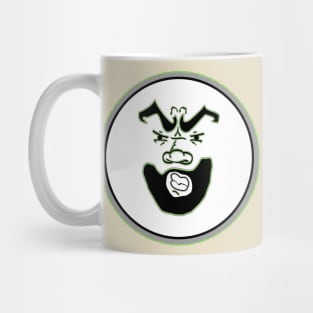 Light green Face Mug